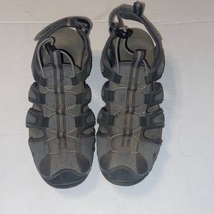 Hi-Tec dark gray sandals size 8